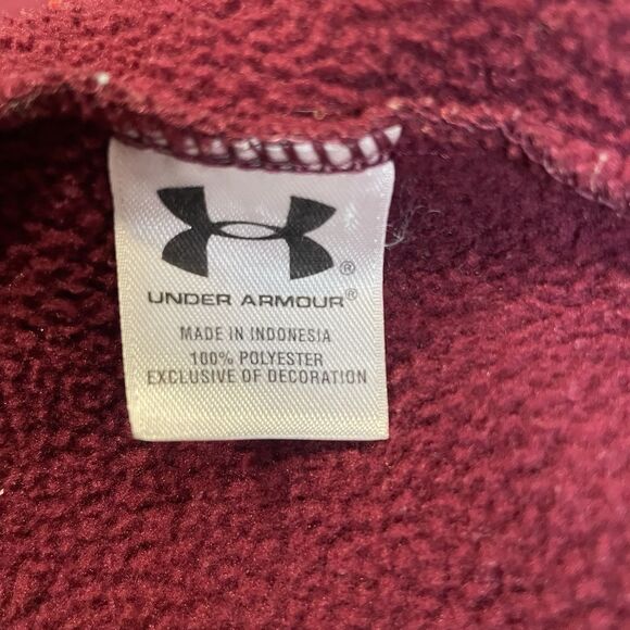 Under Armour Hoodie Mens Size Large Loose Texas A&M Aggies Pullover - Picture 10 of 12